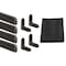 Prime-Line Screen Frame Kit, 7/16 in. x 3/4 in. x 36 in. x 36 in., Aluminum, Bronze (1 Kit) MP8240 - alternate 1